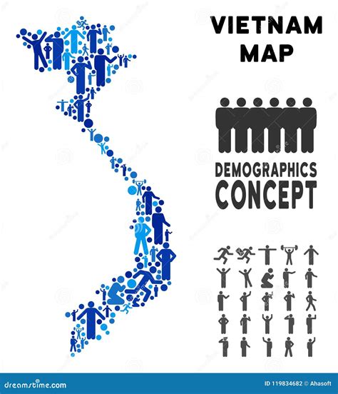 Vietnam Population Map