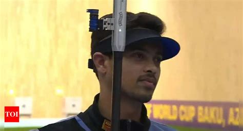 Swapnil Kusale Wins Silver In 50m Rifle 3P His First Individual ISSF