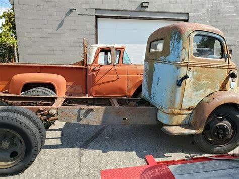 1947 Ford Coe Cab Over Wiht Great Patina And Flathead Motor Classic Ford Coe 1947 For Sale