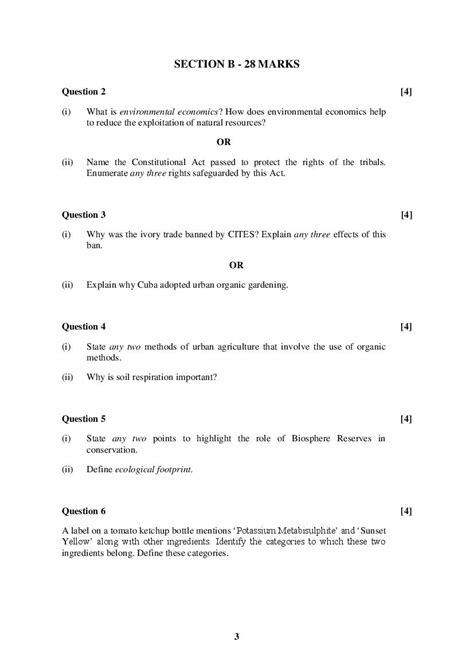 Isc Class English Elective Specimen Paper Pdf Off