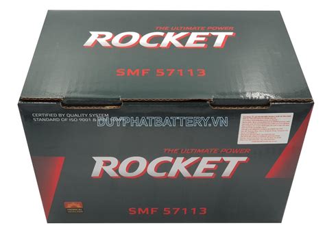 Bình ắc quy ROCKET SMF 57113 12V 71AH