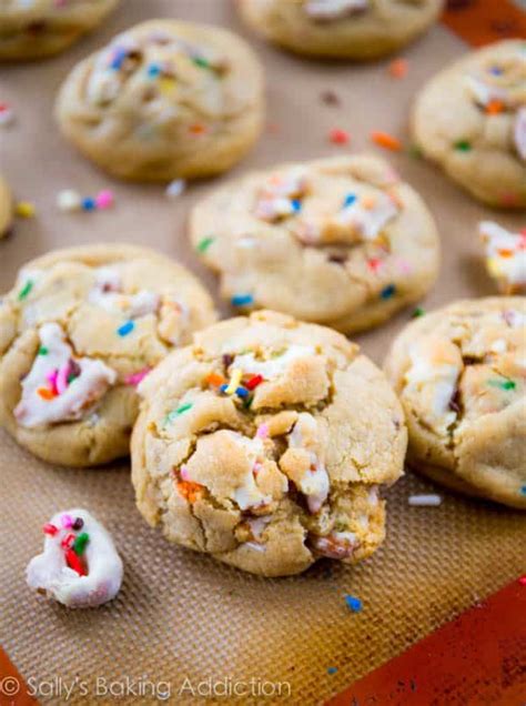 White Chocolate Covered Pretzel Cookies Sallys Baking Addiction