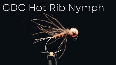 Trout Grayling Fly Tying Tutorial CDC Hot Rib Nymph YouTube