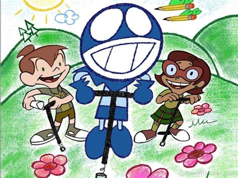 Penny With Rudy And Chalkzone