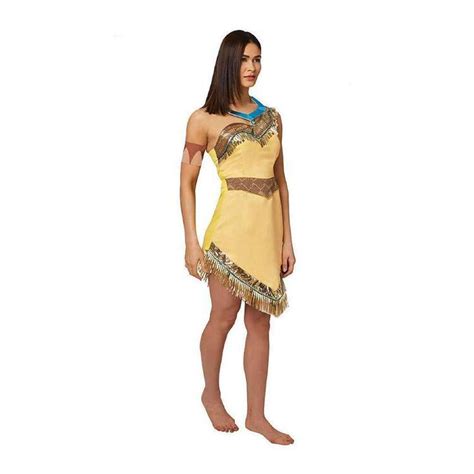 Disney Pocahontas Deluxe Adults Costume Multicoloured