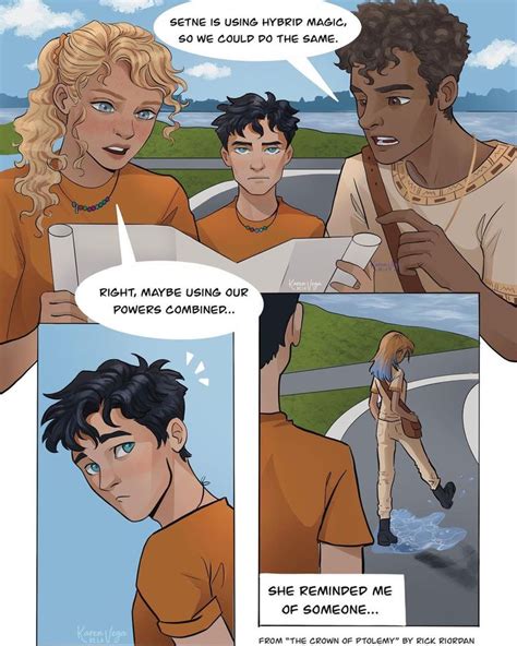 Karen De La Vega Karendelavegart Instagram Photo Percy Jackson