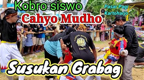 Detik2 Njepat Masal Kobro Siswo Cahyo Mudho Pasar Pagi Kartoharjo