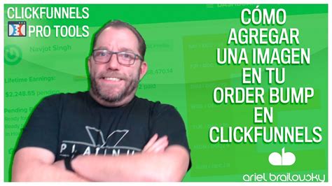 Cómo agregar una imagen en tu order bump en Clickfunnels YouTube