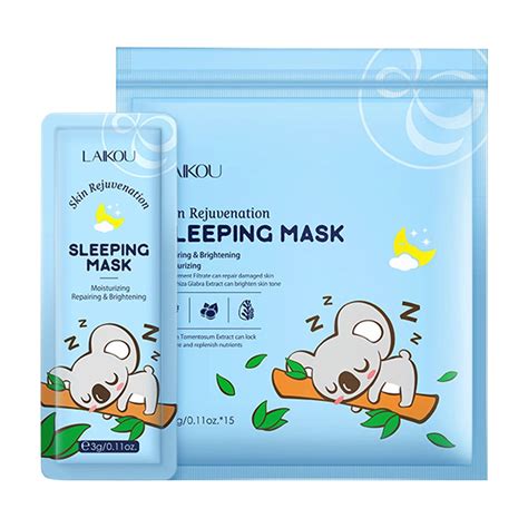 3ml Facial Sleeping Mask Facial Mask Sheet Brightening Moisturizing For