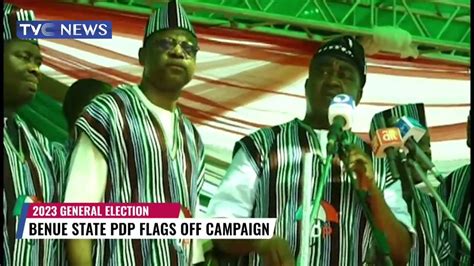 Benue State Pdp Flags Off Campaign Ehkou