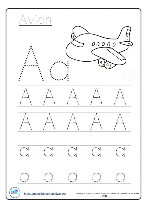 Abecedario De Trazos Para Colorear F5e