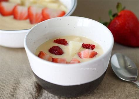 Easy Fruit Custard Perfect Summer Dessert Lathis Kitchen