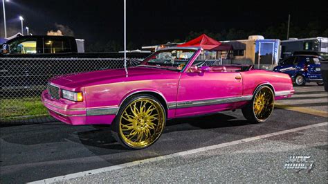 Whipaddict Pink Pearl 86 Chevy Monte Carlo Ls Convertible On Gold