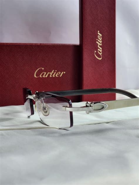 Cartier White Buffs Final Level Of Cartier Eyewear Rcartier