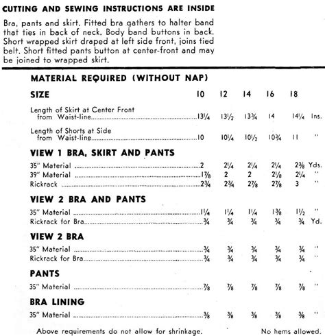 S S Vintage Sewing Pattern Bikini Retro Bathing Suit Etsy