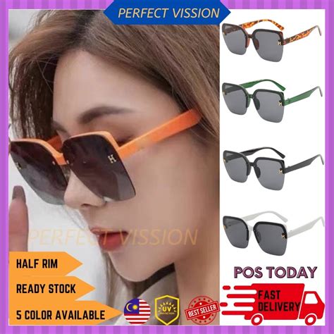 Unisex Sunglasses Women Men Glasses Spek Mata Viral Cermin Mata Viral