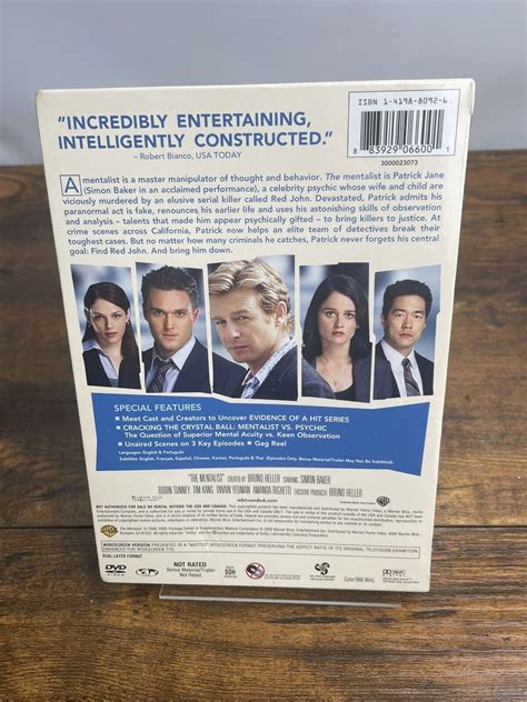 The Mentalist The Complete First 1 One Season Dvd Newsealed