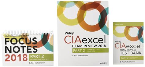 Wiley Ciaexcel Exam Review Test Bank Focus Notes Part