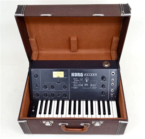 Matrixsynth Korg Vc 10 Vocoder Sn 160469 With Original Case