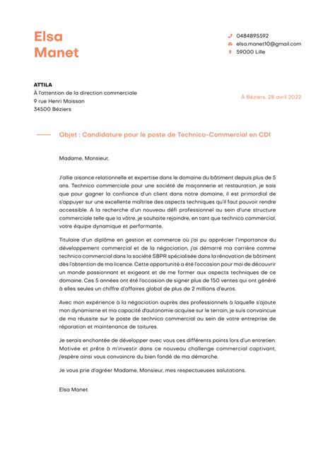 Lettre de motivation ATSEM travailler en école maternelle