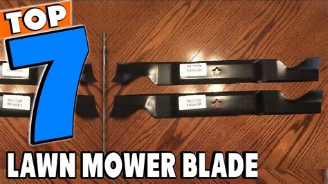 Top Best Lawn Mower Blades Review In Youtube