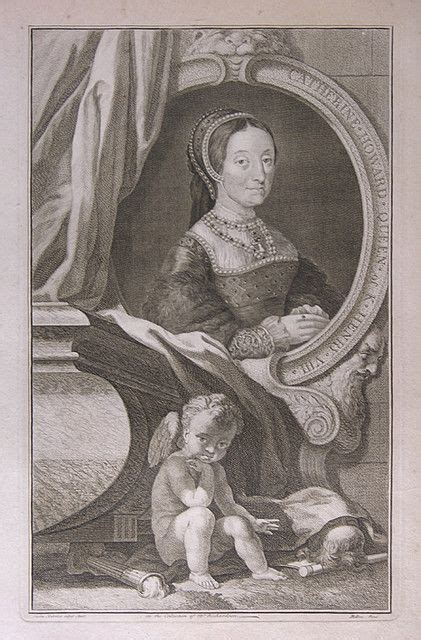 Engraving of Katherine Howard, 1740 | National portrait gallery, Hans holbein the younger ...