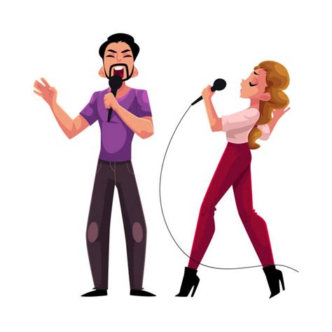 Best Karaoke Friends Illustrations Royalty Free Vector Graphics And Clip