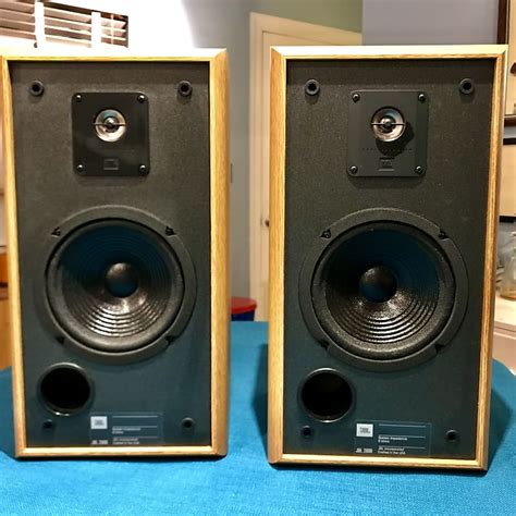 Jbl 2600 Bookshelf Speakers Titanium Tweeters Made In Usa Reverb