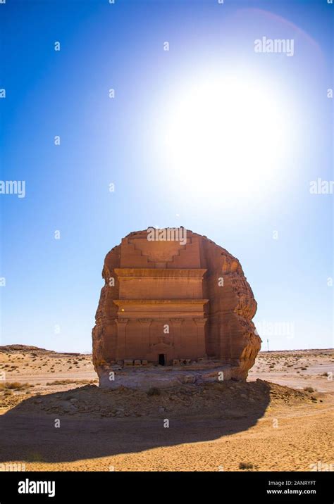 Qasr Al Farid Tomb Of Lihyan Son Of Kuza In Madain Saleh Al Madinah