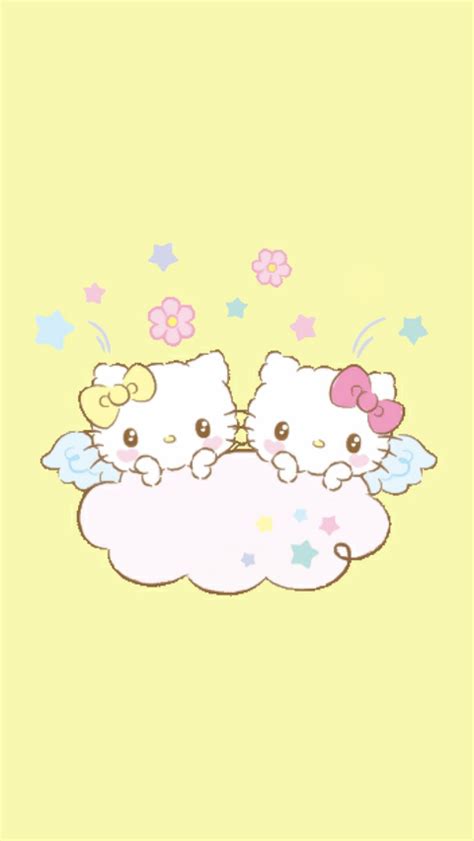 Kitty Angels, Angel Cat, Hello Kitty Backgrounds, Hello Kitty Wallpaper, Wallpaper Backgrounds ...