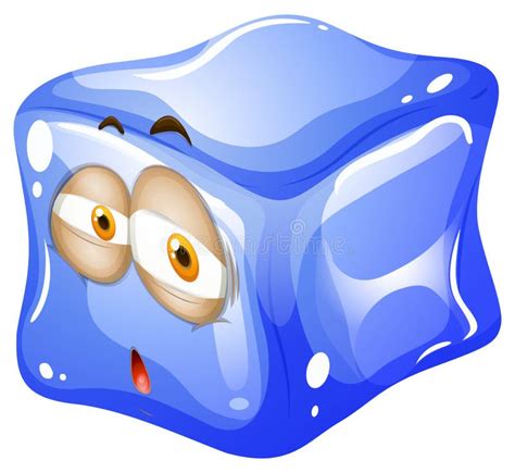 Ice Cube Face Stock Illustrations – 147 Ice Cube Face Stock ...