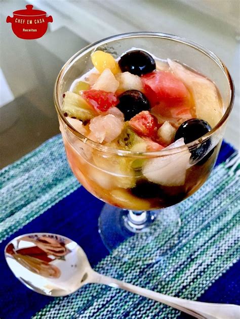 Salada De Frutas Del Cia Refrescante Receitas Divertidas Salada De