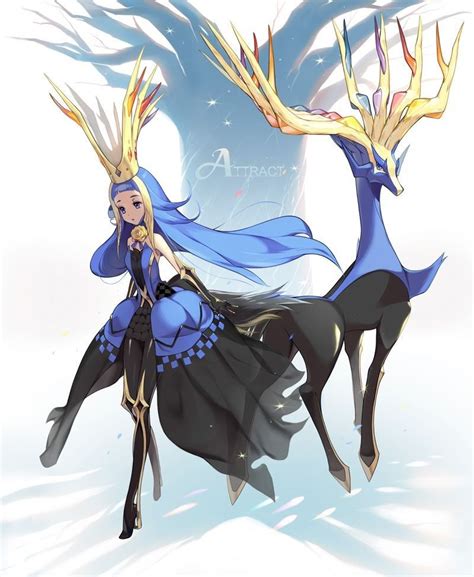 Xerneas Human Form Pokemon Pokemon Human Form Pokemon Gijinka