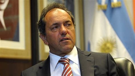 Daniel Scioli Aseguró Que Es El Candidato Que Representa El Consenso Y La Sensatez En El Fdt