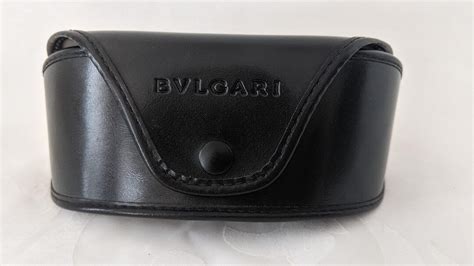 Bvlgari Sunglasses Case With Cleaning Cloth Bvlgari Sunglasses Accessories Etsy