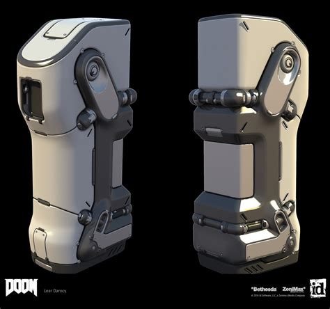 Artstation Doom Prop Exploration Lear Darocy Sci Fi Props