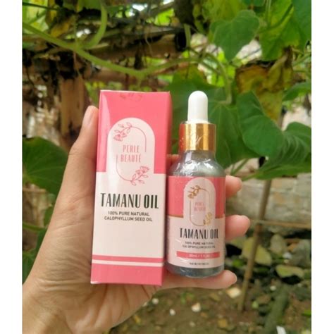 Jual The Face Temulawak Original Bpom Tamanu Oil Perle Beaut Shopee