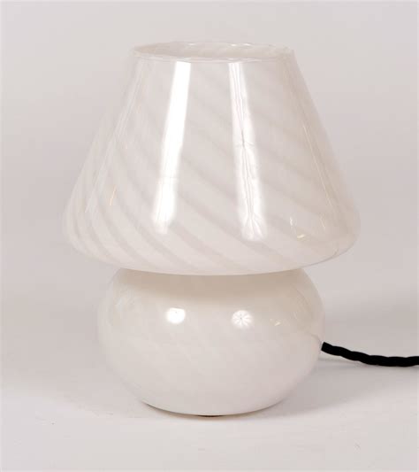 Italian S Murano Glass Mushroom Table Lamps Valerie Wade