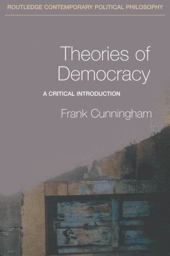 『theories Of Democracy』｜感想・レビュー 読書メーター