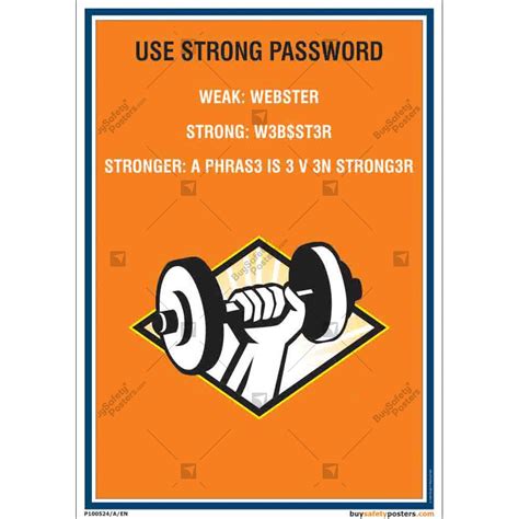 Password Security Poster