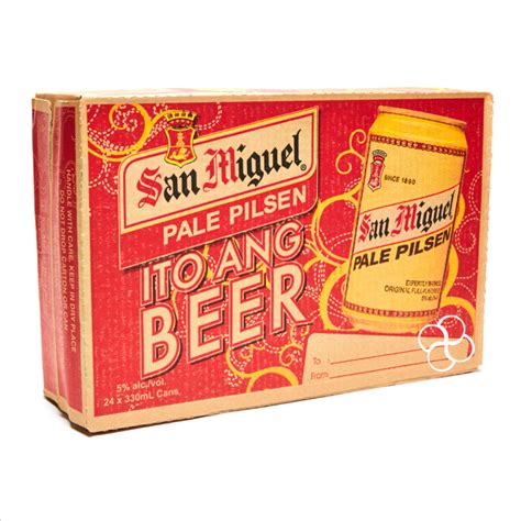 San Miguel Pale Pilsen Beer Can X Ml Lazada Ph