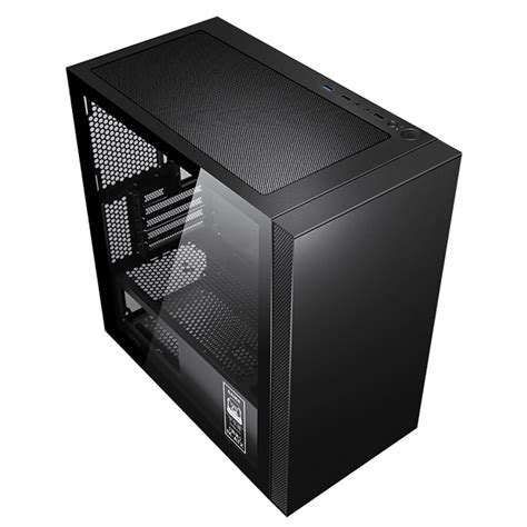 buy wholesale china sama popular micro atx case usb pc case tempered
