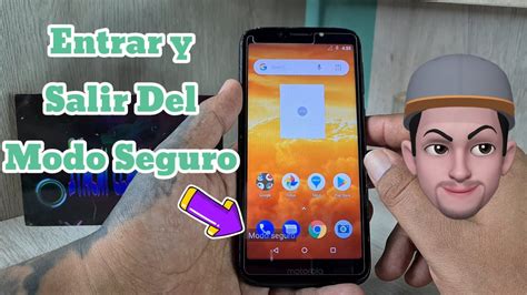 Como Entrar Y Salir Del Modo Seguro Motorola E5 Play Go Android 8 0 1