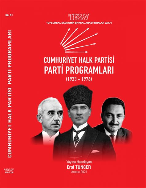 Chp Parti Programlar Toplumsal Ekonomik Siyasal