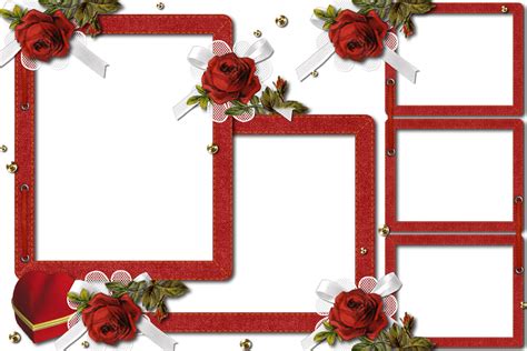 Red Rose frame by Umbhra on DeviantArt