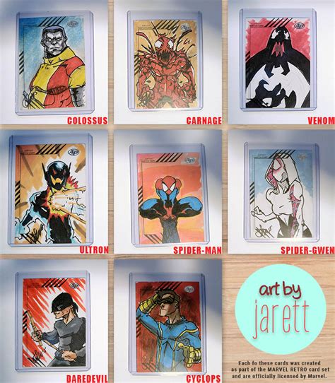 Marvel Retro Artist Proof Sketch Cards On Storenvy