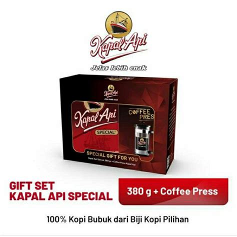 Jual Kopi Kapal Api Free Coffee Press 380gr Hampers Ramadhan THR