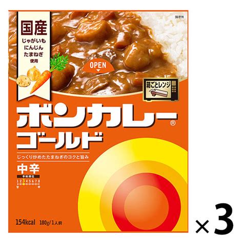 Gt ボンカレーネオ コク深ソースオリジナル 甘口 1セット（3食入） 大塚食品 レンジ