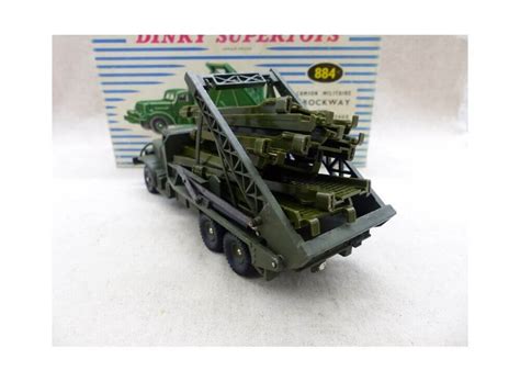 Dinky Supertoys Camion Militaire Brockway Poseur De Pont Nm Boite