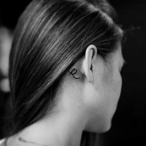 11 Tiny Tattoo Ideas For Behind Your Ear From Celebrity Tattoo Artists